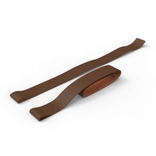 Par Correas de Levantamiento Attack Cuero Café | HWM®