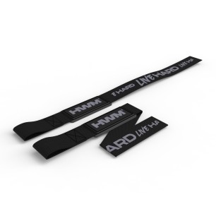 Par Correas de Levantamiento Hard 3.0 Negro | HWM®