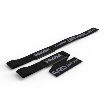 Par Correas de Levantamiento Hard 3.0 Negro | HWM®