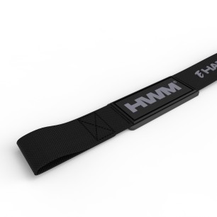 Par Correas de Levantamiento Hard 3.0 Negro | HWM®