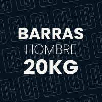 Barras Hombre 20 kg