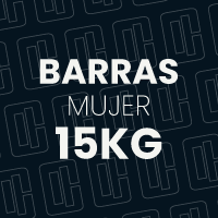 Barras Mujer 15 kg